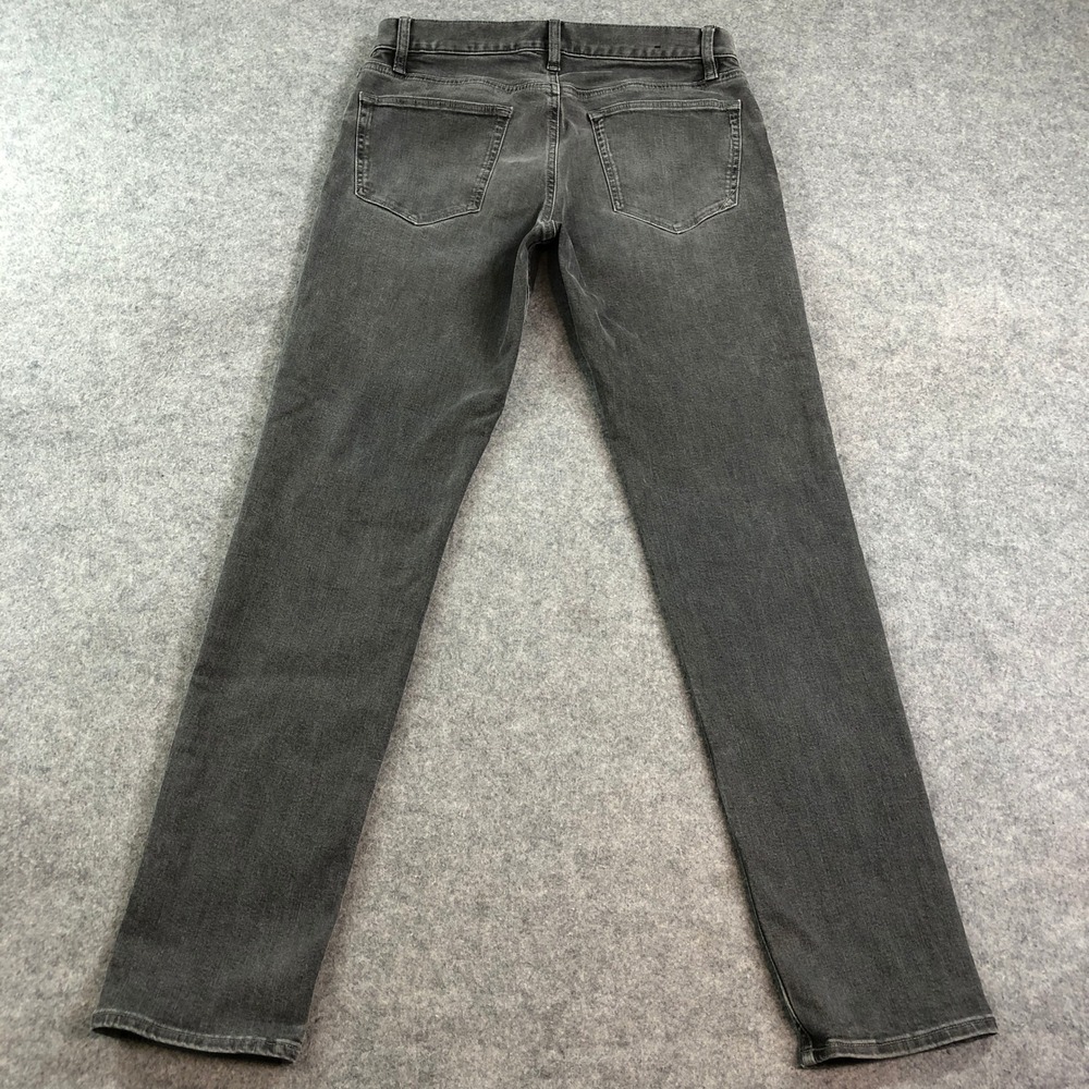 Banana Republic Traveler Mens Jeans 31x32 Gray Slim Fit Stretch Cotton Denim - Picture 2 of 15